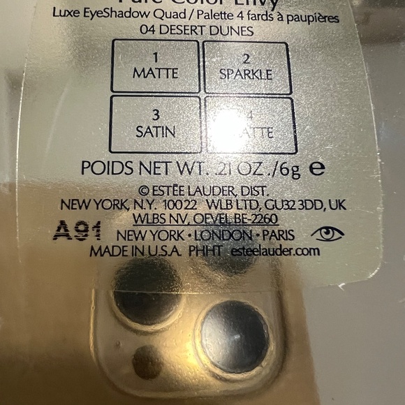 Estee Lauder Pure Color Envy Eyeshadow Quad - Picture 6 of 11